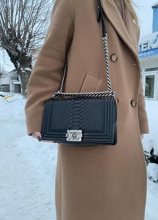 Сумка chanel кожа питона, оригинал2 фото