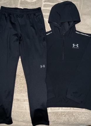 Спортивный костюм under armour soft shell, оригинал, размер xs