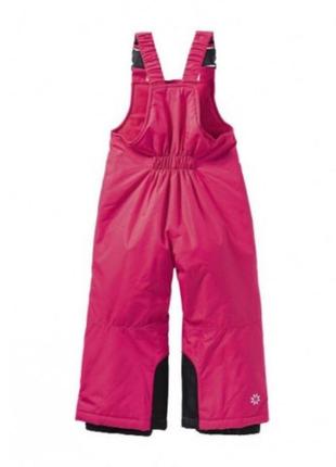 Детские зимние термо брюки, полукомбинезон, лыжные термоштаны lupilu 98-104см4 фото