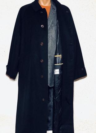 Мужское шерстяное пальто австрия большой размер