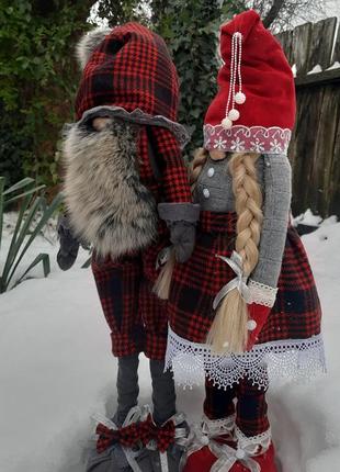 Скандинавский гном, рождественские гномы