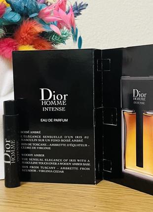 Оригинал пробник парфюмированная вода christian dior dior homme intense2 фото