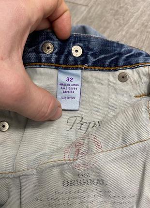 Джинси prps japanese washed denim jeans9 фото