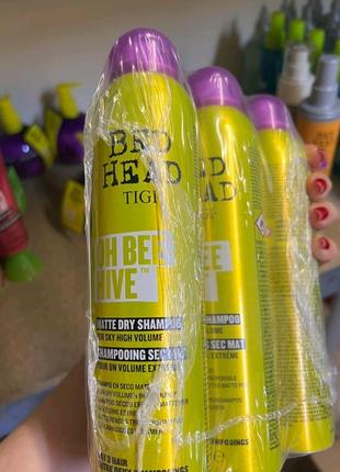 Сухой шампунь для объема tigi bed head oh bee hive volumizing