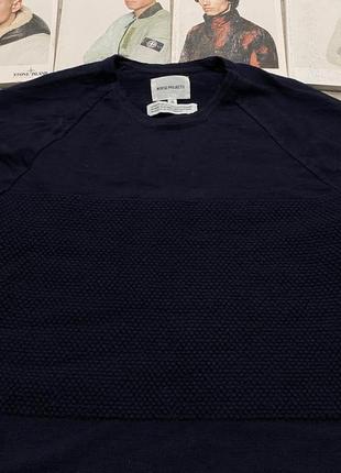 Шерстяний светр norse projects skagen bubble knit sweater4 фото