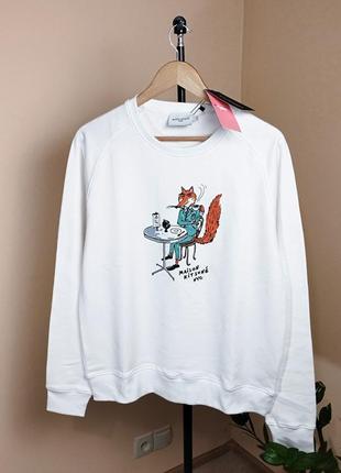 Maison kitsune толстовка свитшот хлопковый унисекс