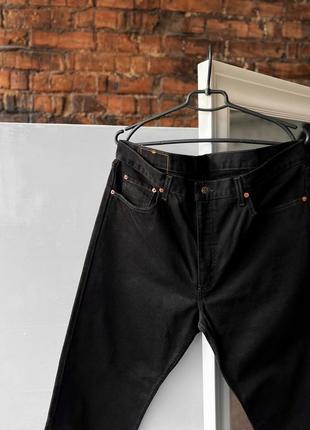 Levi’s 615 men’s vintage 90s black jeans regular fit вінтажні, чорні джинси4 фото