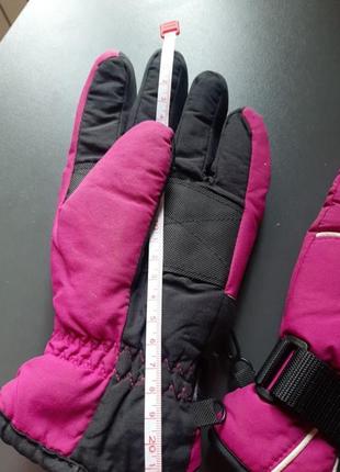 Зимние перчатки 7 8 9 10 лет