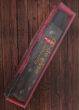 Модный женский зонт автомат чёрный de esse 3148-ч