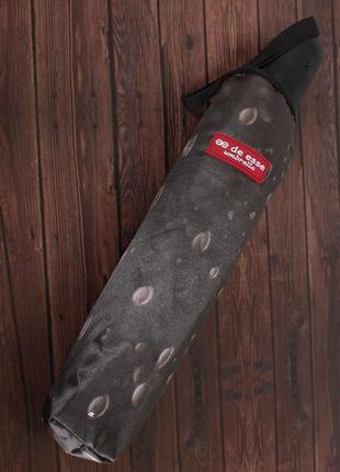 Модный женский зонт автомат чёрный de esse 3148-ч