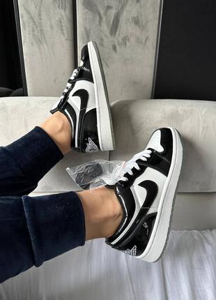 Женские кроссовки nike air jordan 1 low concord5 фото