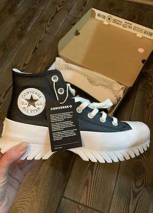 Кеди шкіряні converse унісекс