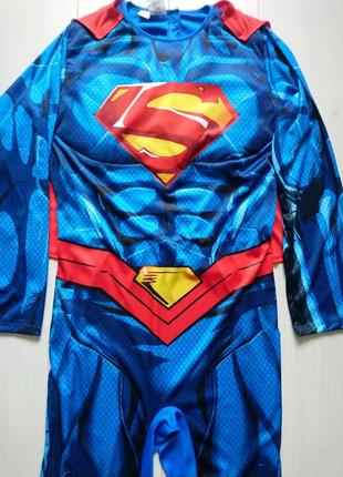 Косплей супермен superman s розмір карнавальний костюм з накидкою