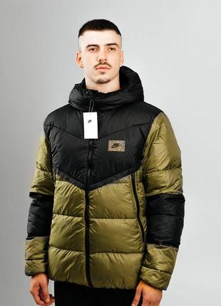 Пуховик nike sportswear spu storm-fit windrunner9 фото