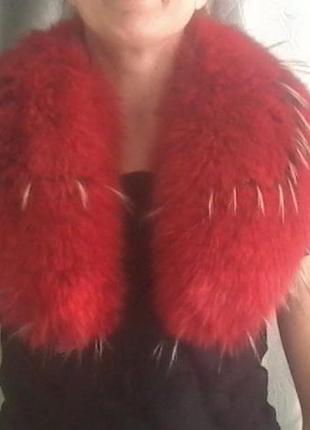⛔⛔✅воротник натуральный мех песец