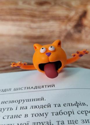 Закладка книжкова "йой! рудий котик"