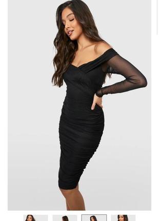 Платье сетка boohoo