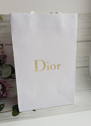 Оригинальный подарочный пакет dior2 фото