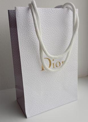 Оригинальный подарочный пакет dior6 фото