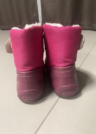 Сапожки на девочку 24-25р 3