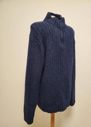 Красивая брендовая кофта свитер с шерстью и котоном3 фото