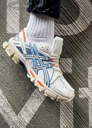 Мужские кроссовки asics gel kahana 8"white/blue/orange"