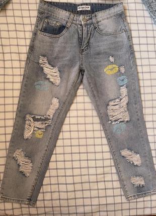 Штани джинсові та піджак на підлітка