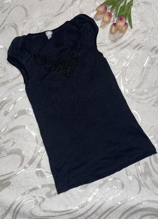 Майка с кружевом
