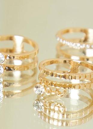 Праздничный новогодний комплект золотых золотистых колец каблуков, золотое золотистое кольцо кольца2 фото