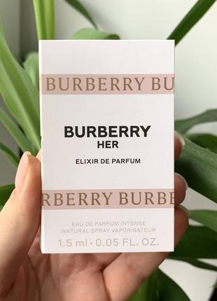 Парфюмированная вода burberry her elixir de parfum1 фото