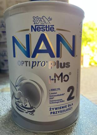 Nan optipro plus 2 hm-o детская смесь (сухое молоко) для грудных деток старше 6 мес.