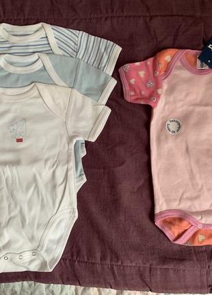 Набор боди рост 92 h&m хэм новые 4 штуки