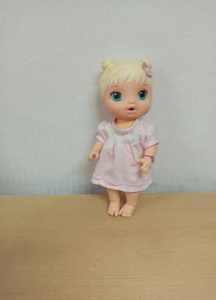 Лялька hasbro baby alive blonde2 фото