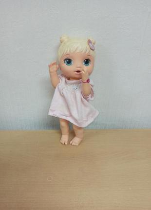 Лялька hasbro baby alive blonde