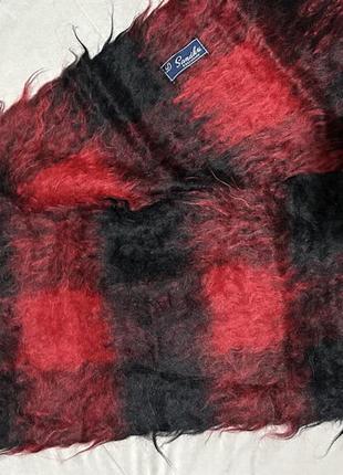 Шарф мохеровый шерстяной