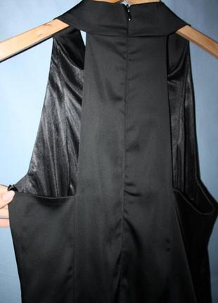 Черное коктейльное платье reserved, s5 фото