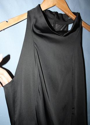 Черное коктейльное платье reserved, s6 фото