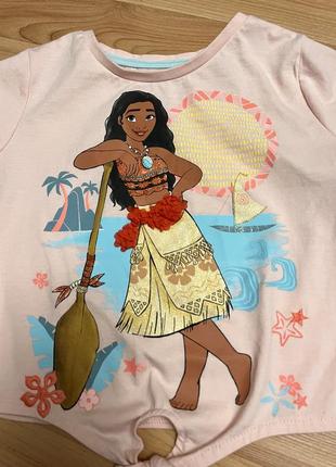 Топ футболка моана disney store moana2 фото