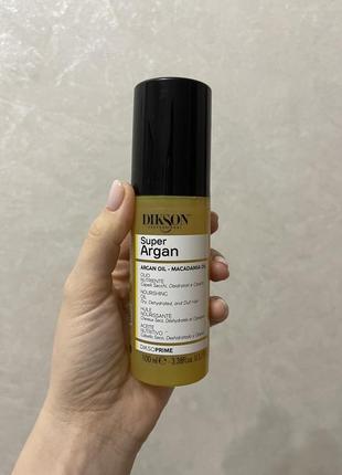 Аргановое масло для волос dikson super argan oil, 100мл