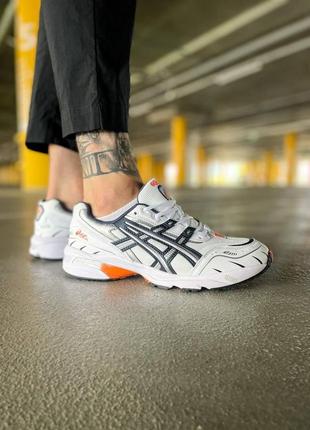 Мужские кроссовки asics gel 1090 mid "white midnight"5 фото