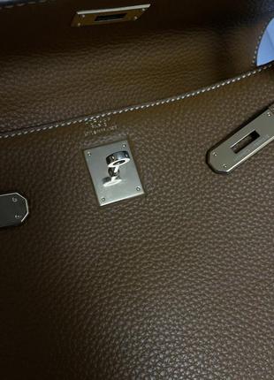 Кожаная сумка hermes kelly люкс 284 фото