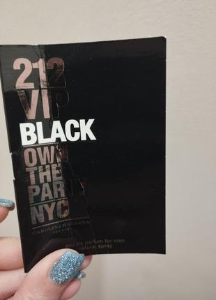 Carolina herrera 212 black own the party ma