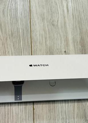 Ремінець до apple watch 45mm sport band midnight s/m/l оригінальний8 фото