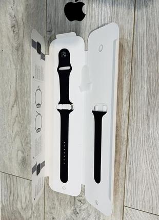 Ремінець до apple watch 45mm sport band midnight s/m/l оригінальний