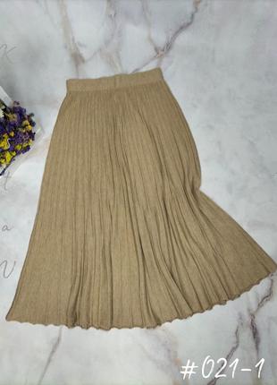 Женская юбка плиссе гофре цвета3 фото