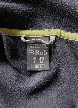 Кофта зип худи rab power stretch pro fleece jacket polartec6 фото