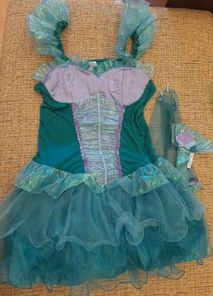 Карнавальный костюм фея русалка цветок кукла облачка1 фото