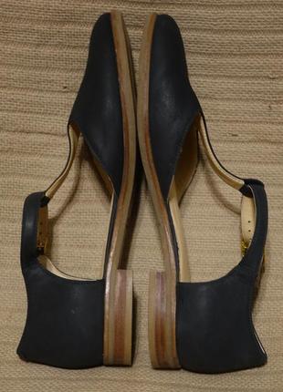 Элегантные кожаные туфли д'орсе цвета маренго clarks plus cushion англия 39 р.7 фото