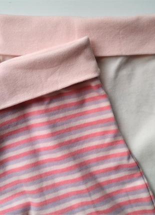 1-2 года набор штанов для девочки ползунки штаники трикотажные штаны пижамные домашние спальные слип5 фото