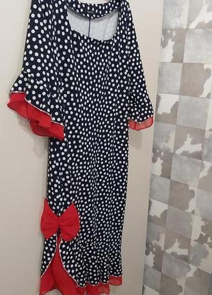 Новое легкое платье. размер  s-м, 46-48